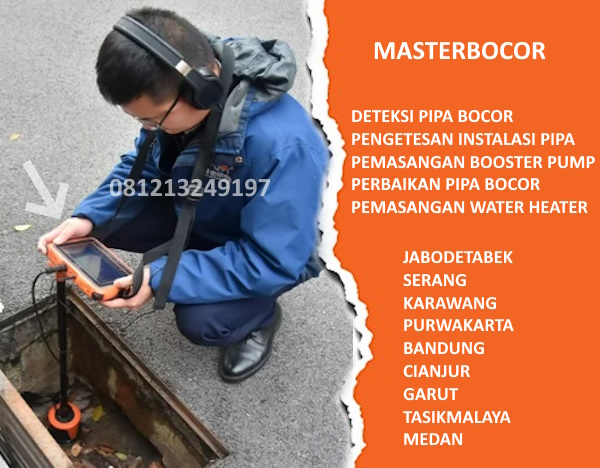 jasa deteksi pipa bocor bawah lantai