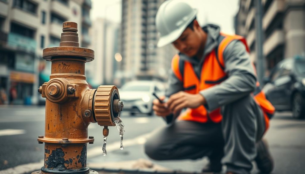 spesialis deteksi kebocoran hydrant
